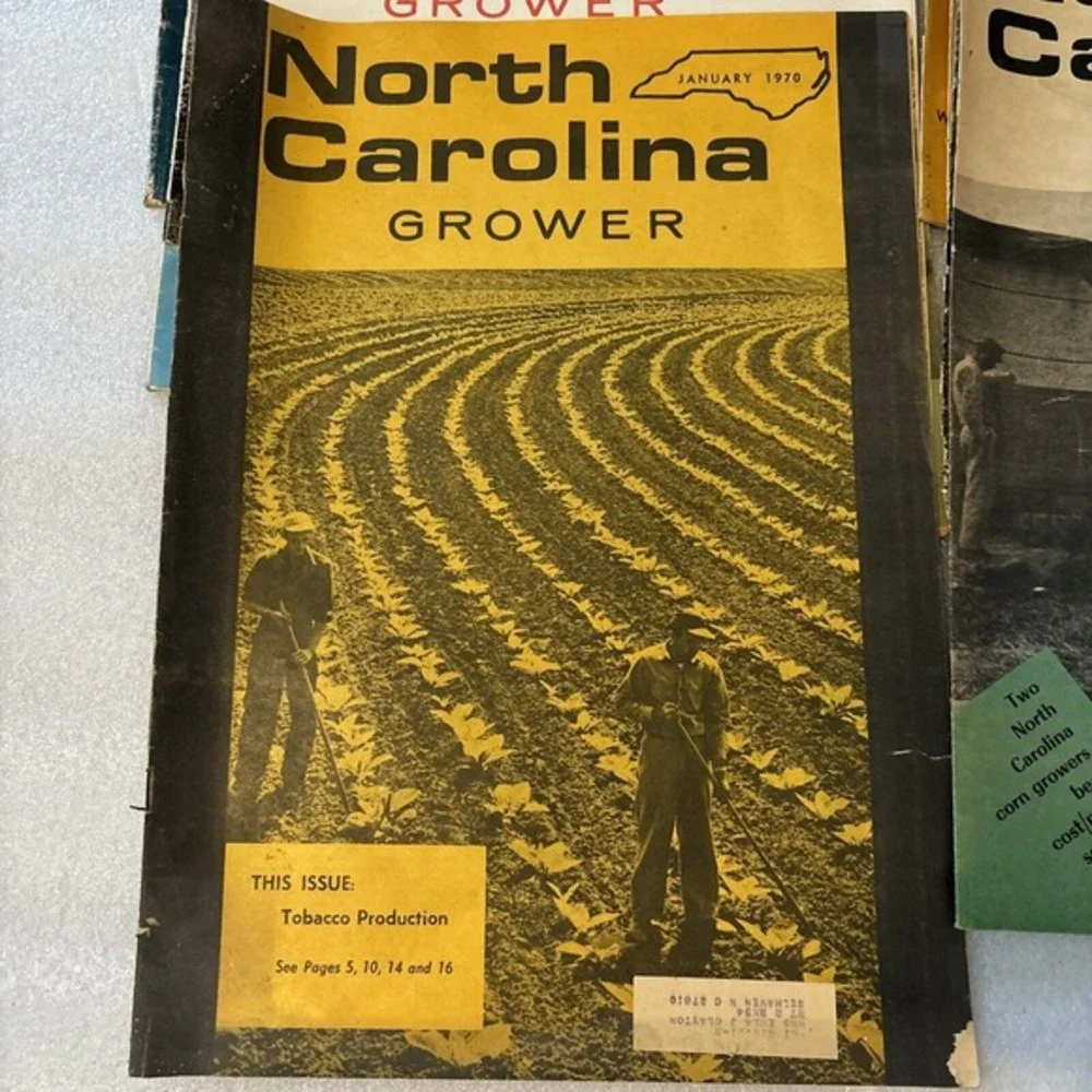 Ten North Carolina Grower Magazines‎ RARE 1969 And 1970